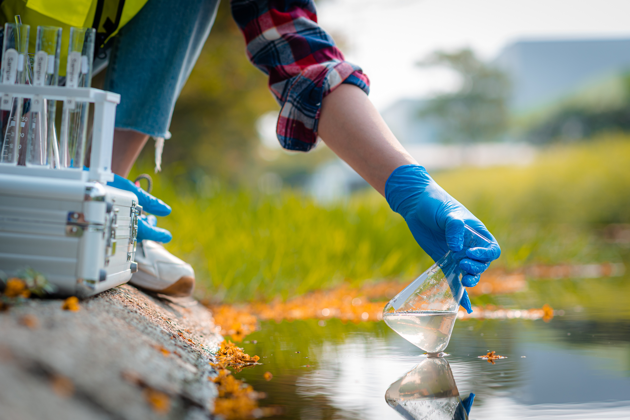 Field water sampling research