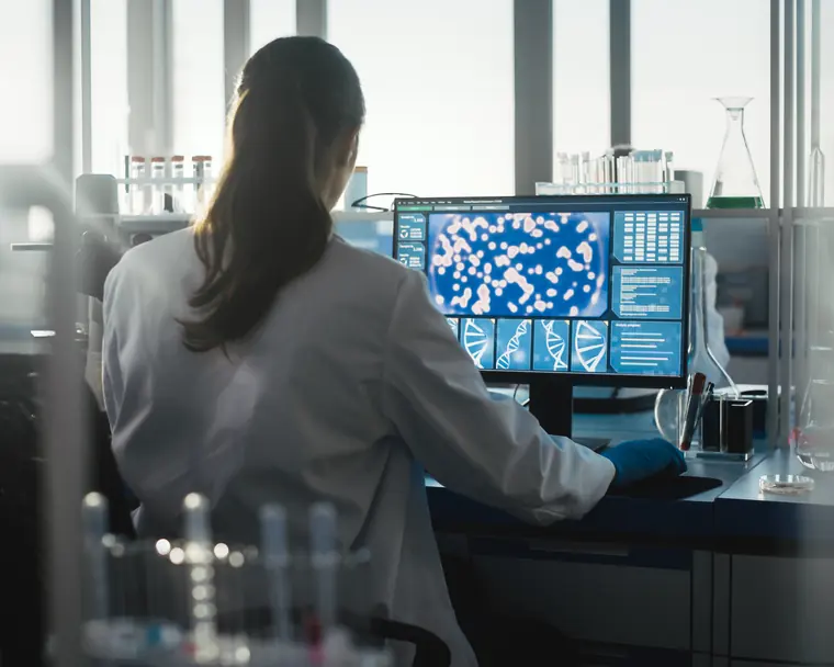 Illustrative laboratory photo